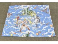 He-Man Characters Twin Fleece Blanket MOTU 1983 Mattel Masters of the Universe