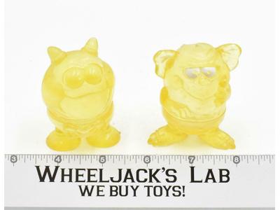 Yellow Mini Ghost Goopers Ghostbusters 1990 Roy Rogers Kid's Meal Toys