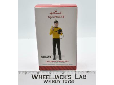 Lieutenant Hikaru Sulu Star Trek MIB NEW Keepsake Ornament 2014 Hallmark