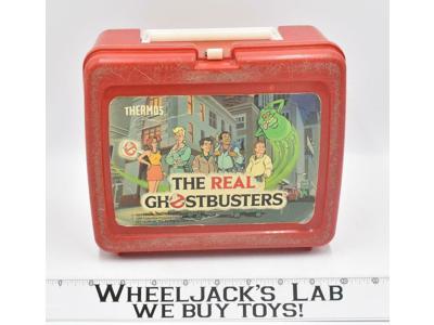 Lunch Box The Real Ghostbusters 1986 Thermos Vintage