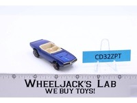 Custom Firebird Blue WHITE INTERIOR 1968 Hot Wheels Mattel Vintage Redlines RL