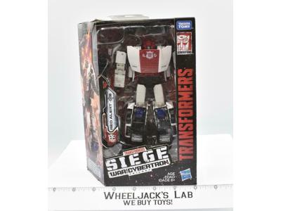 Red Alert Siege WFC-S35 Deluxe Generations Transformers Hasbro Takara 2018 MISB
