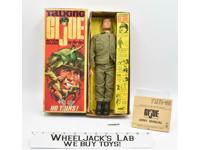Talking GI Joe Action Soldier Figure w Box 12" 1967 Hasbro Vintage #7590