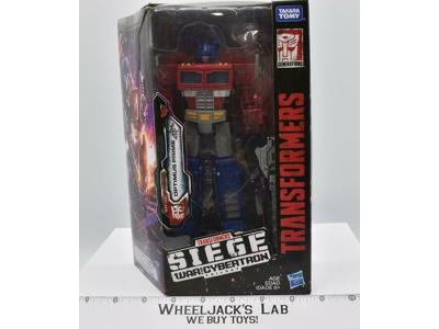 Optimus Prime Siege WFC-S11 Voyager Generations Transformers Hasbro 2018 MISB