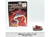 Warpath W/CARDBACK COMPLETE Vintage Hasbro 1985 G1 Transformers Action Figure