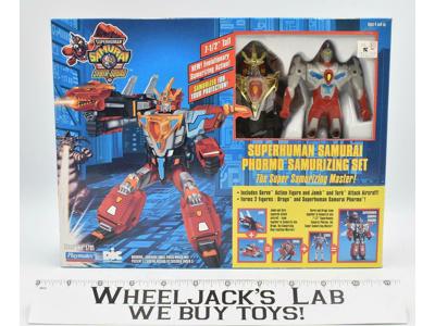 Phormo Samurizing Jamb Set SEALED Superhuman Samurai Syber Squad 1994 Playmates