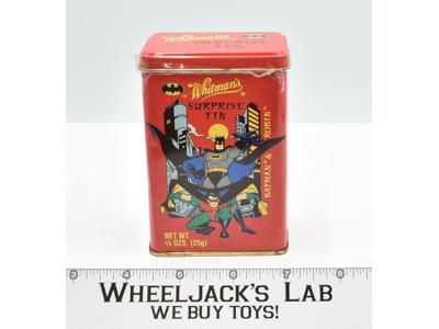 Batman &amp; Robin Surprise Tin Whitman's 1977 Vintage (Empty Tin)