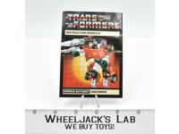 Sideswipe Action Figure Instructions Manual Booklet Sheet 1984 G1 Transformers