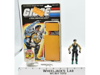 Dial-Tone 100% Complete With Card V1 GI Joe Action Figure Vintage 1986 Hasbro