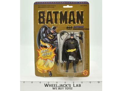 Batman W/Bat Rope DC Comics 1989 Toy Biz Action Figure MOSC NEW