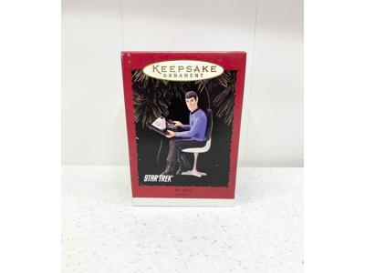 Mr. Spock Star Trek MIB NEW Keepsake Ornament 1996 Hallmark