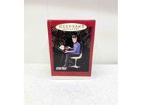 Mr. Spock Star Trek MIB NEW Keepsake Ornament 1996 Hallmark