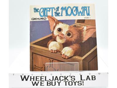 The Gift of The Mogwai Record and Book Story 1 Gremlins Vintage 1984