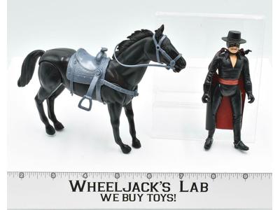 Zorro &amp; Tempest 1981 Gabriel Vintage Zorro Action Figure Filmation Series