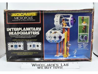 Interplanetary Headquarters w Box Mego Micronauts Vintage Action Figure 1978