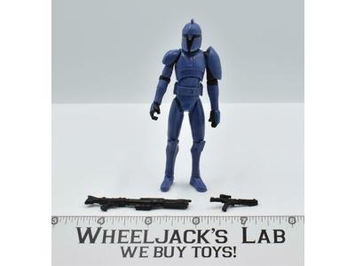 Blue Senate Commando Trooper Star Wars The Clone Wars 2008 Hasbro Action Figure