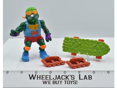 Skateboardin' Mike 100% Complete Teenage Mutant Ninja Turtles 1991 Playmates