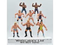 Lot of 8 Wrestling Figures WCW 1990 Galoob Vintage