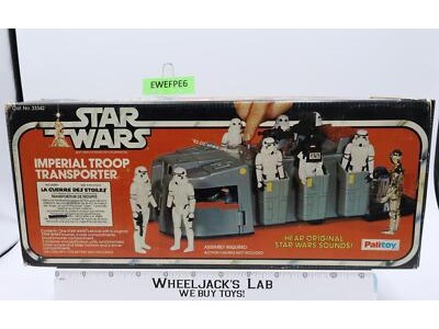 Imperial Troop Transporter W/ Poster Star Wars 1979 Palitoy Vehicle NEW MIB
