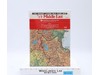 Desert Storm War Zone Map Rand McNally Wall Map 34 x 52 NEW SEALED