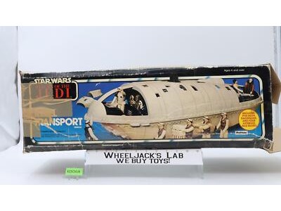 Rebel Transport Vehicle 100% Complete W/Box + Poster 1982 Star Wars ESB Palitoy