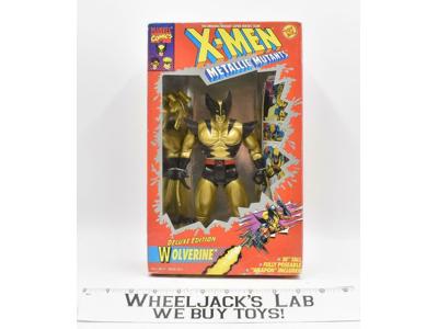 Wolverine Deluxe Edition Metallic Mutants X-Men Marvel Comics Toybiz 1994 MIB
