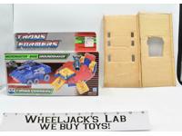 Groundshaker Box Only W/ Insert 1989 Vintage Hasbro G1 Transformers