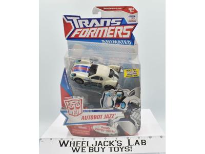 Autobot Jazz Deluxe Class Animated Transformers 2008 Hasbro MOSC
