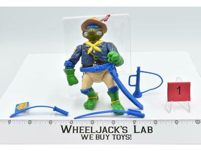 Kookie Kavalry Leo #1 Teenage Mutant Ninja Turtle 1992 Playmates Action Figure