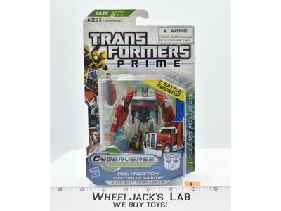 Nightwatch Optimus Prime #1 Transformers Prime Cyberverse 2012 Hasbro MOSC