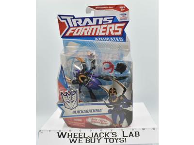 Blackarachnia Deluxe Class Animated Transformers 2007 Hasbro MOSC