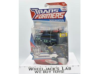 Soundwave Deluxe Class Animated Transformers 2008 Hasbro MOSC