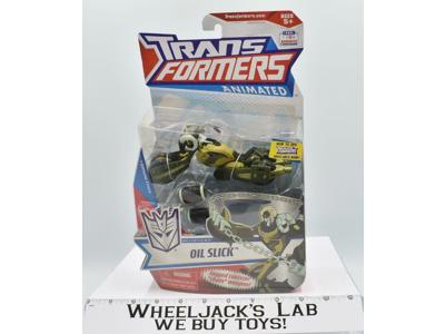 Oil Slick Deluxe Class Animated Transformers 2008 Hasbro MOSC