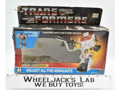 Silverbolt Box Only 1986 Action Figure Vintage Hasbro G1 Transformers