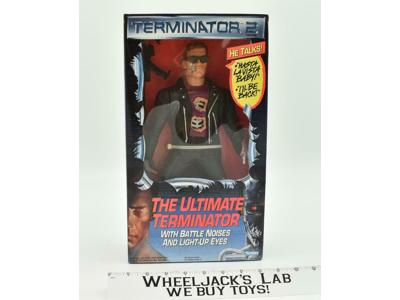Ultimate Terminator Terminator 2 Talks NEW MISB 1998 Kenner 12" Action Figure