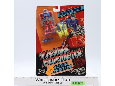 Mainframe Action Masters MOSC NEW 1990 Vintage Hasbro G1 Transformers Figure
