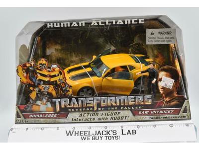 Bumblebee &amp; Sam Revenge Of The Fallen Human Alliance Transformers Hasbro MISB