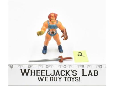 Lion-O #2 100% Complete MINI Thundercats 1986 LJN Vintage Action Figure