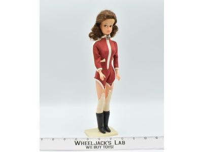 Emma Peel Diana Riggs Avengers 1966 Fairylite 11" Doll W/Stand