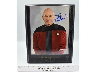 Jean-Luc Picard Star Trek Next Generation AUTOGRAPHED Plaque