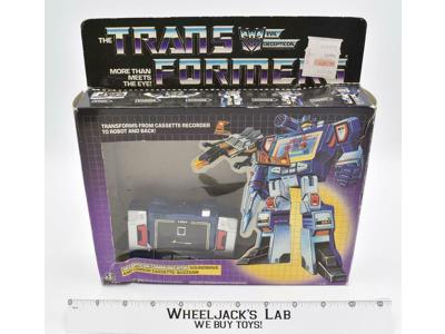 Soundwave MIB 100% Complete 1985 Vintage G1 Transformers Action Figure