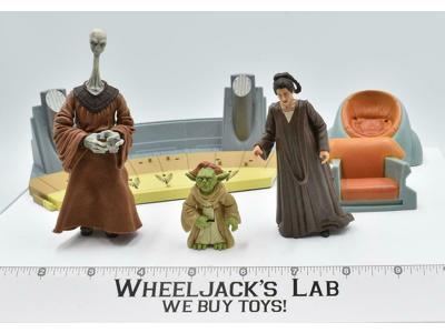 Jedi High Council Yareal Depa Yaddle Star Wars 2003 Hasbro Action Figure