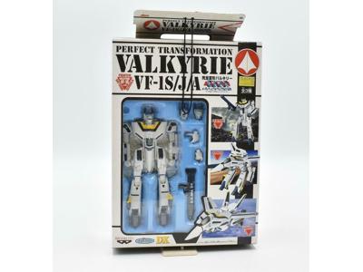 #2 Banpresto 1/100 VF-1S/J/A Valkyrie transformable figure - white/yellow 2002