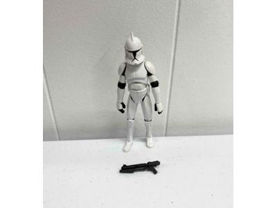 Black Series Phase 1 Clone Trooper Star Wars 2003 Hasbro Action Figure