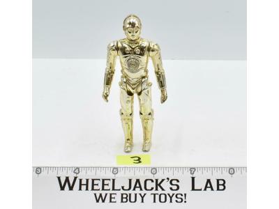 C-3PO #3 100% Complete Star Wars 1977 Vintage Kenner Action Figure NO REPRO