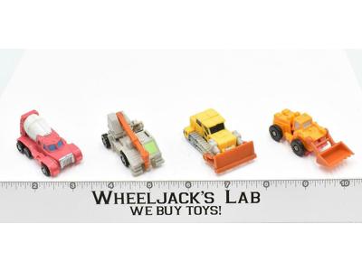 Construction Patrol Micromaster 100% Complete 1990 Vintage G1 Transformers