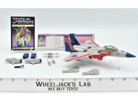 Starscream 100% Complete Vintage 1984 G1 Transformers Hasbro Action Figure