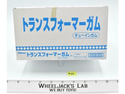 Fight! Super Robot Lifeform #23 Transformers Gum Part 3 Takara Kabaya Box of 8