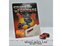 Windcharger RED W/CARDBACK 100% Complete Vintage 1984 G1 Transformers