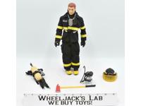 Firefighter Fire Search and Rescue 12" GI Joe1996 Action Figure Hasbro